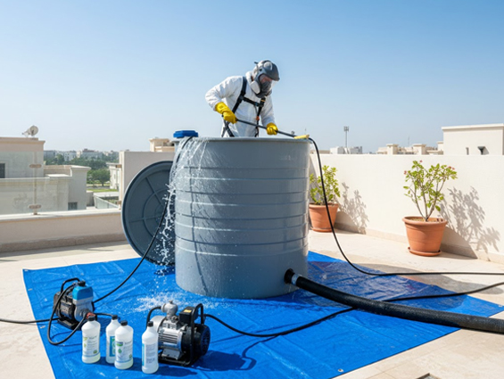 Fire Tank Cleaning Service in Dubai UAE – Professional, Reliable, and Municipality Approved
